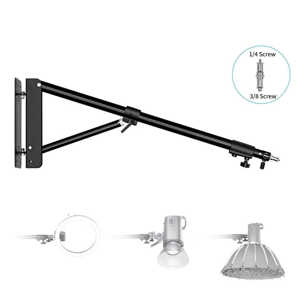 Photography Lighting Triangle - 100/135/ 170cm Wall Mounting Triangle Boom