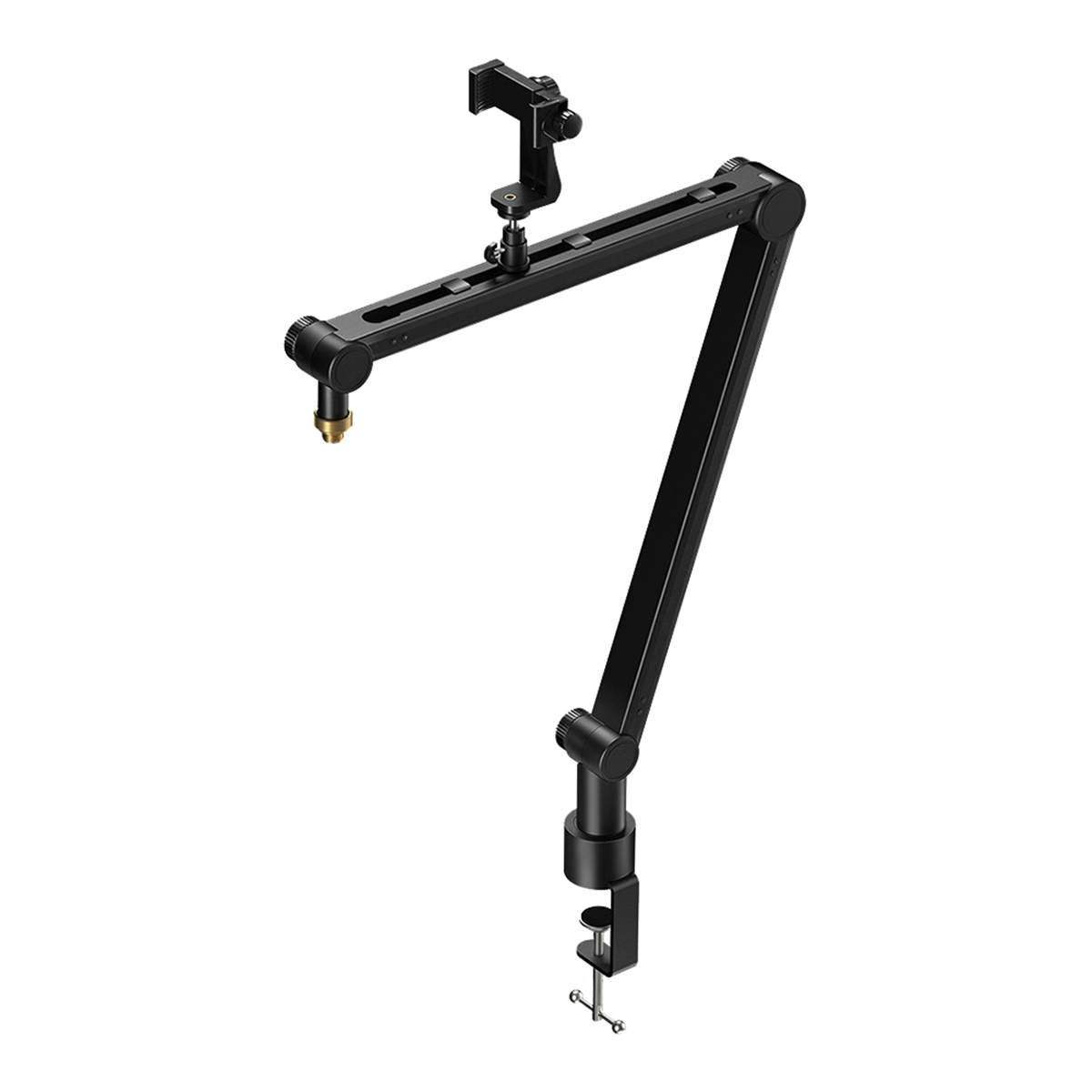 Boom Arm Stand - 360 Degree Adjustable Microphone Stand with
