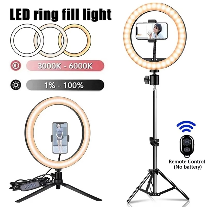Photography Lighting Circle - LED Selfie Ring Lighting Photographic Selfie