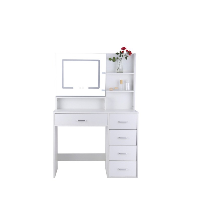 Photography Lighting Test - Dresser, mirror table, adjustable lighting, beauty