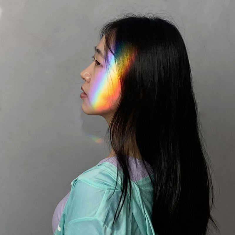 Optical Glass Prism for Photog - Photography Lighting Triangle ulasan dan harga