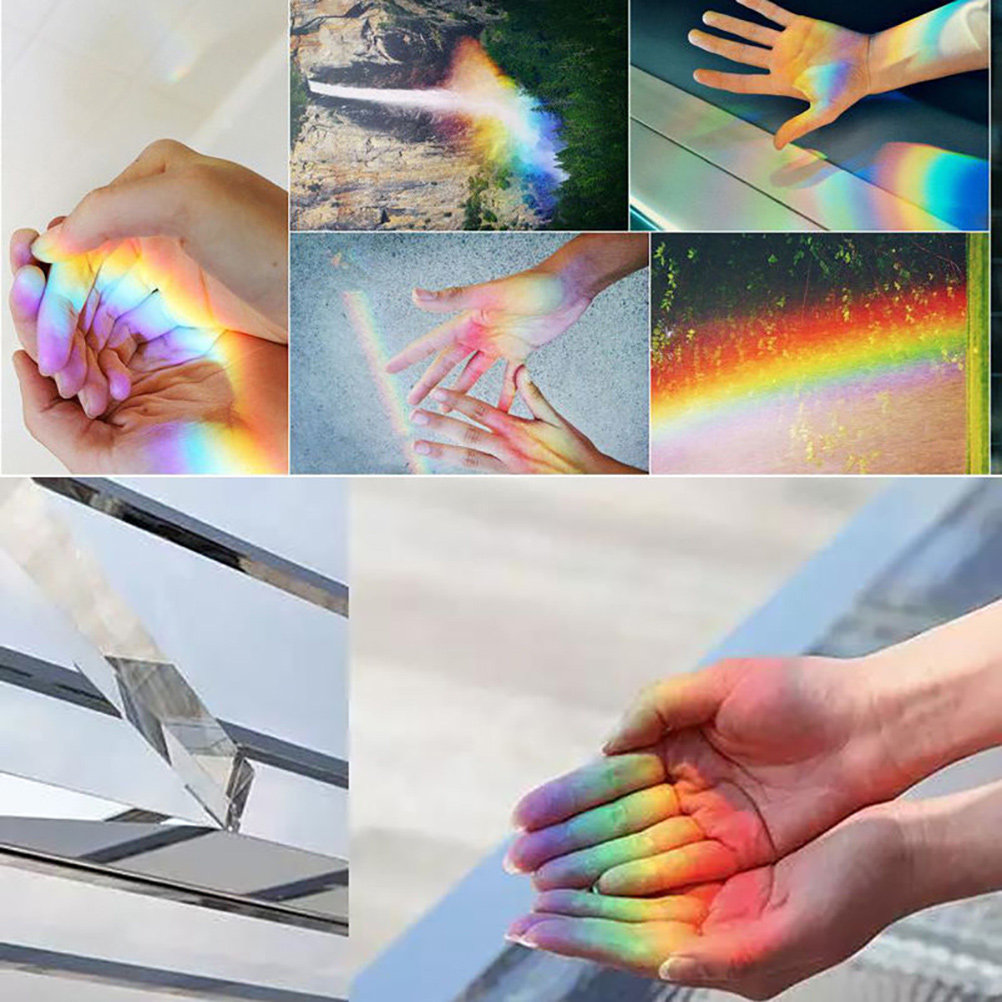 3Pcs Equilateral Optical Glass - Photography Lighting Learning ulasan dan harga