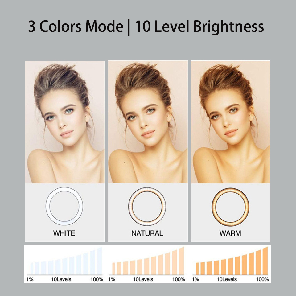 6inch Ring Light with Tripod L - Photography Lighting Circle ulasan dan harga