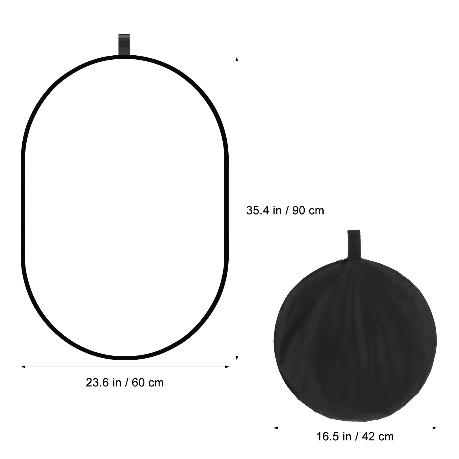 1Set Photography Reflector Col - Photography Lighting Modifiers ulasan dan harga