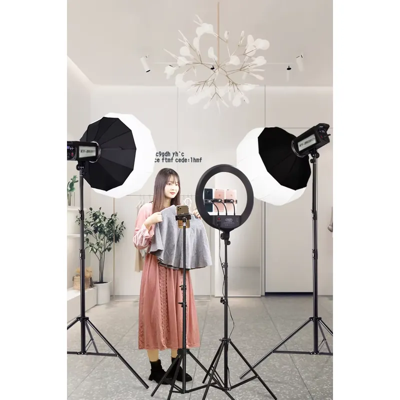Brightness 200W portable indoo - Photography Lighting Learning ulasan dan harga