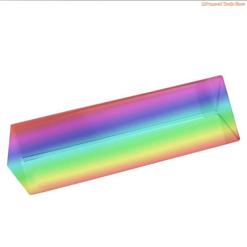 Crystal Optical Glass Triangul - Photography Lighting Triangle ulasan dan harga