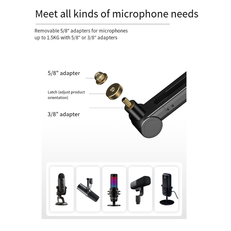 360 Degree Adjustable Micropho - Boom Arm Stand ulasan dan harga