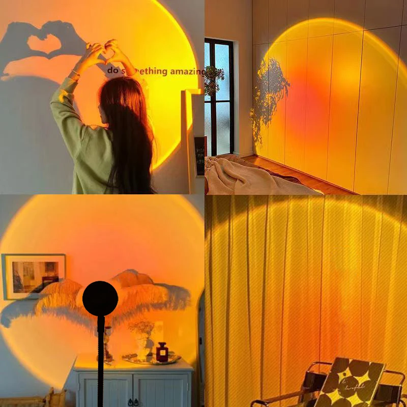 Sunset Lamp Night Light Multi  - Photography Lighting Mood ulasan dan harga