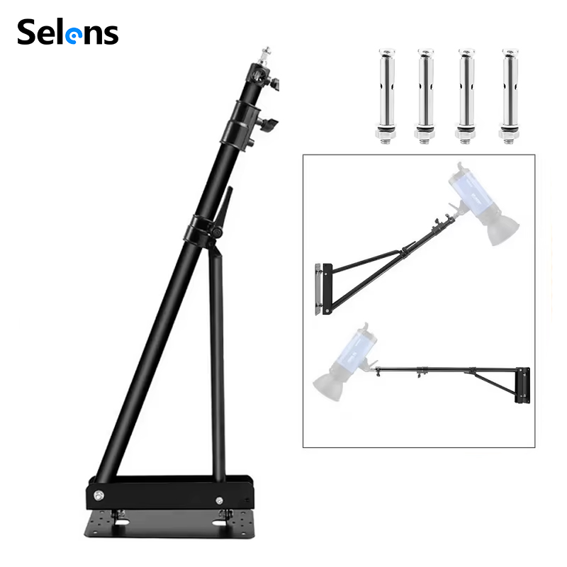 Selens 130cm Wall Mount Boom A - Photography Lighting Triangle ulasan dan harga