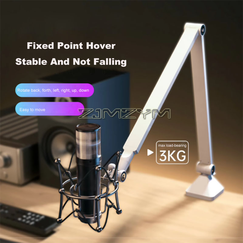 Mic Arm Stand Adjustable Deskt - Boom Arm Stand ulasan dan harga