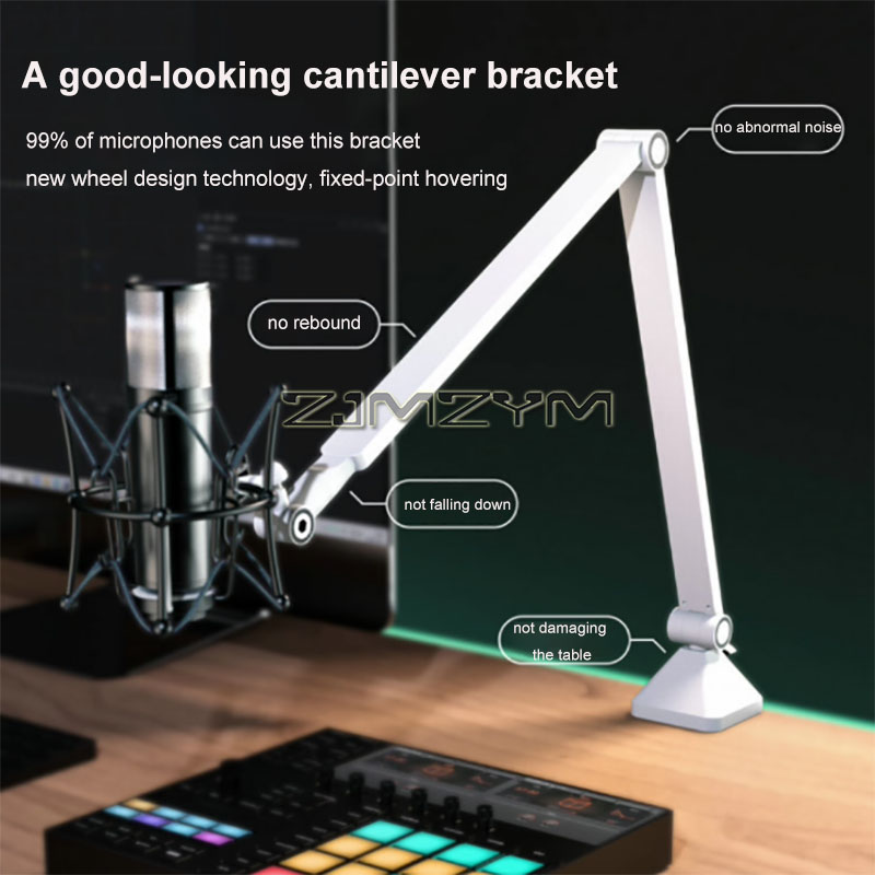 Mic Arm Stand Adjustable Deskt - Boom Arm Stand ulasan dan harga