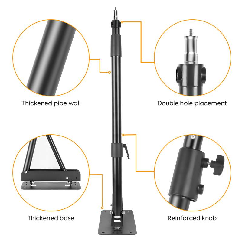 53.9inch Wall Mount Aluminium  - Boom Arm Stand ulasan dan harga