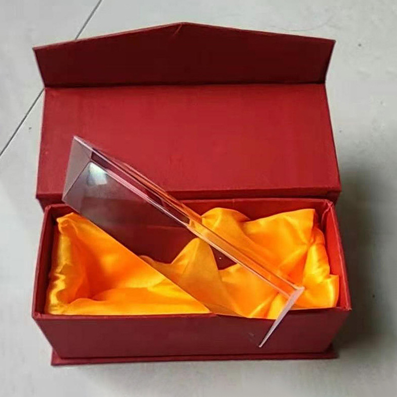 30x30x100mm K9 Triangular Pris - Photography Lighting Triangle ulasan dan harga
