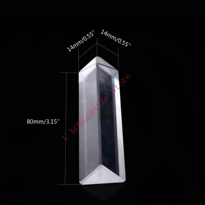 63HF Optical Glass Triangular  - Photography Lighting Triangle ulasan dan harga