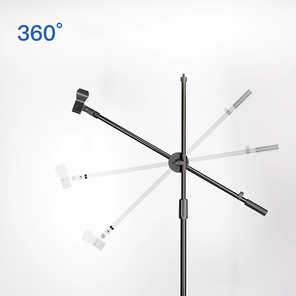 Metal Microphone Stand Adjusta - Boom Arm Stand ulasan dan harga