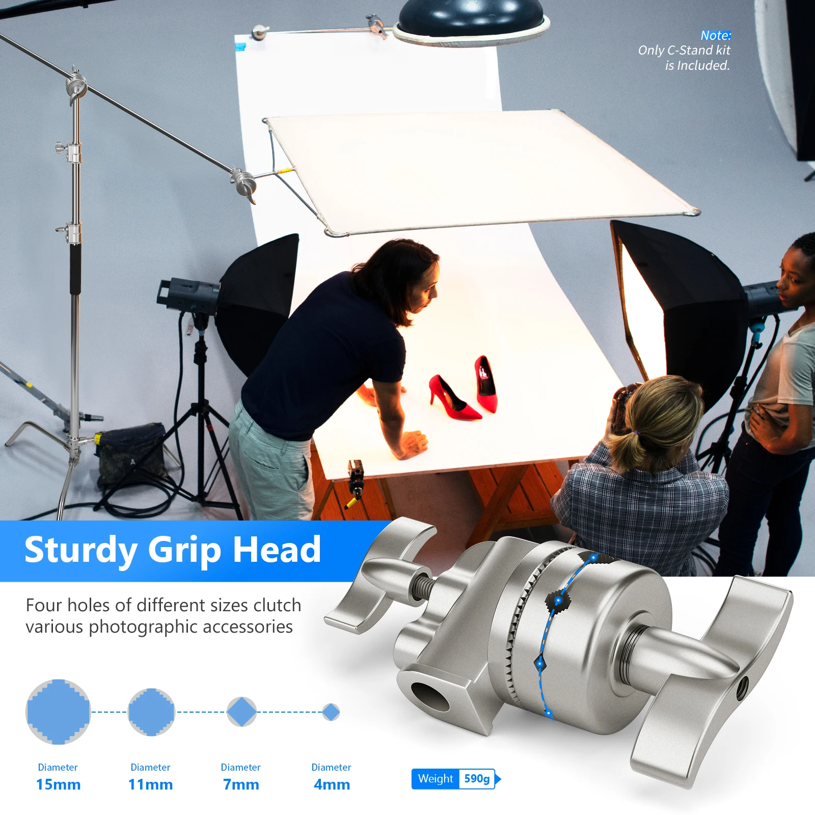 NEEWER Pro 100% Stainless Stee - Boom Arm Stand ulasan dan harga
