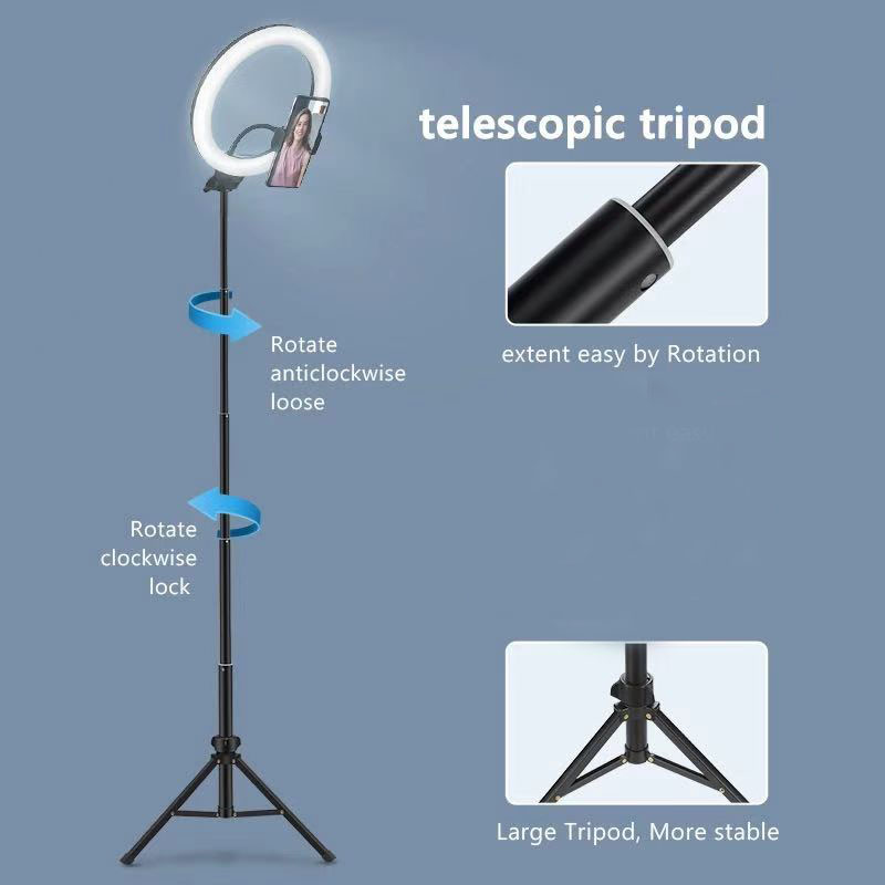 26 33CM Video Lights Dimmable  - Photography Lighting Circle ulasan dan harga