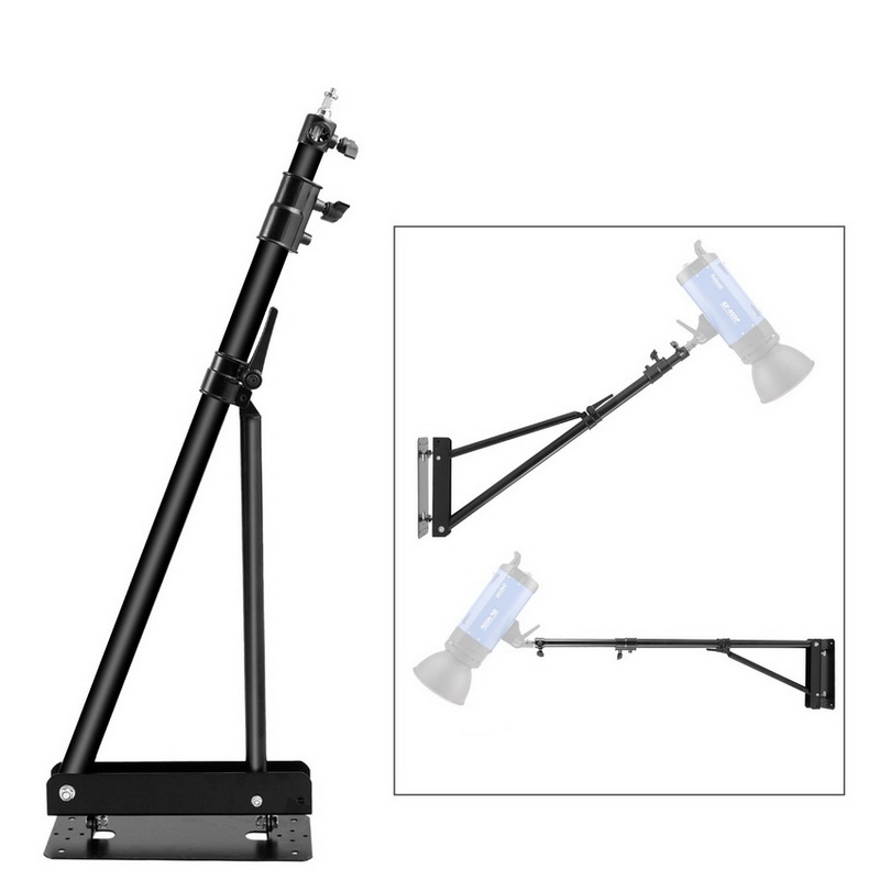 Selens Wall Mount Boom Arm wit - Photography Lighting Triangle ulasan dan harga