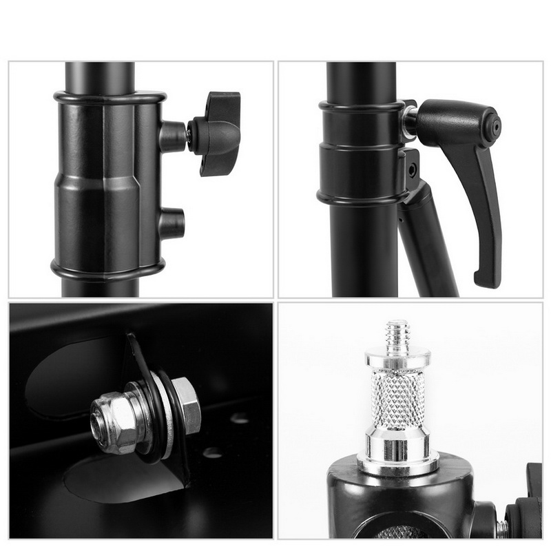 Selens Wall Mount Boom Arm wit - Photography Lighting Triangle ulasan dan harga