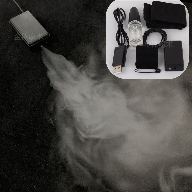 Mini Smoke Machine with LED Li - Photography Lighting Learning ulasan dan harga