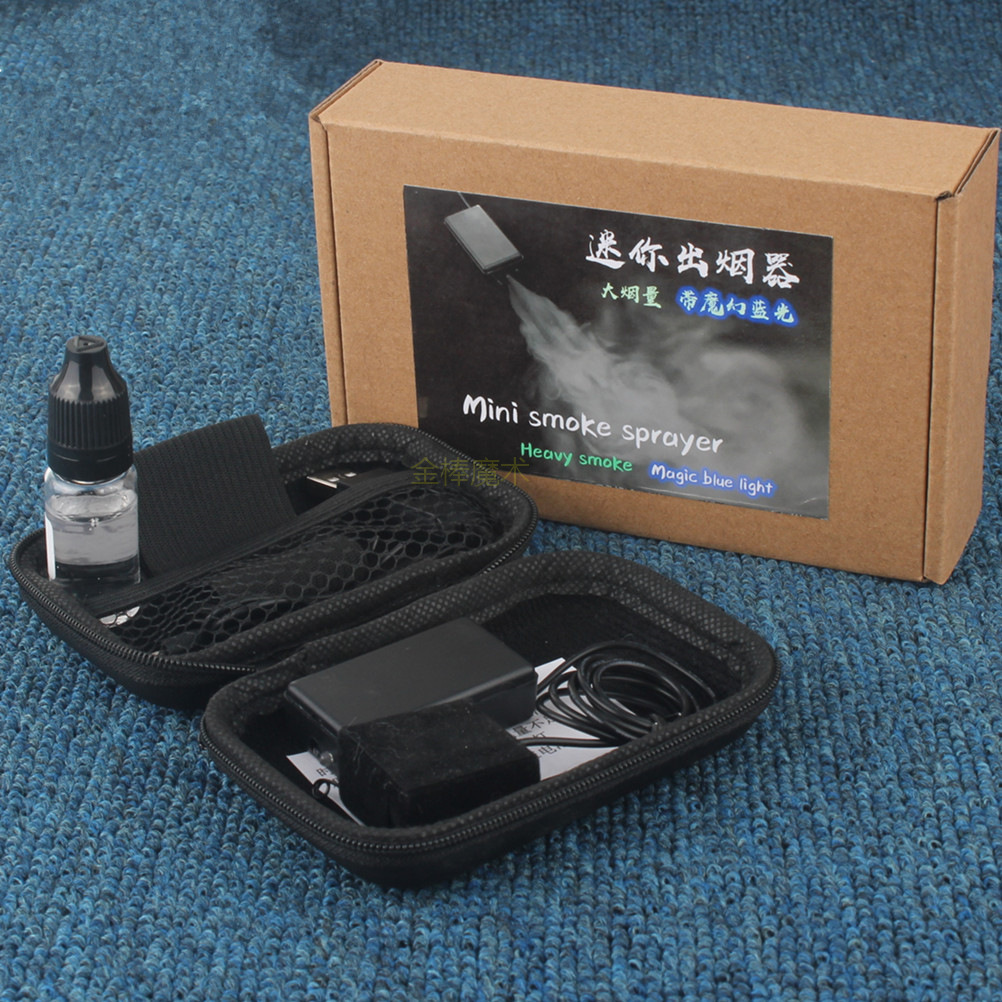Mini Smoke Machine with LED Li - Photography Lighting Learning ulasan dan harga